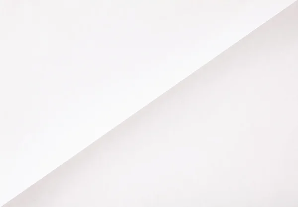 White sheet of folded  paper — Stock Photo, Image