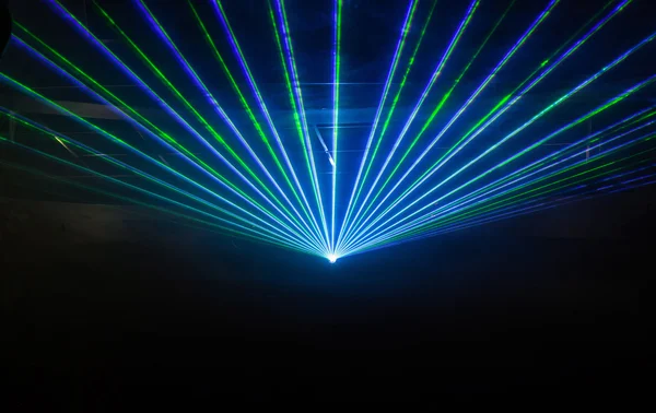 Spectacle de lumière disco, Lumières de scène — Photo