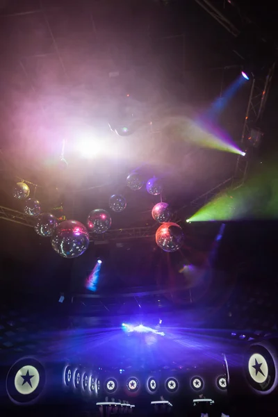 Spectacle de lumière disco, Lumières de scène — Photo