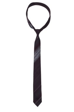 beyaz zemin üzerinde bir kravat