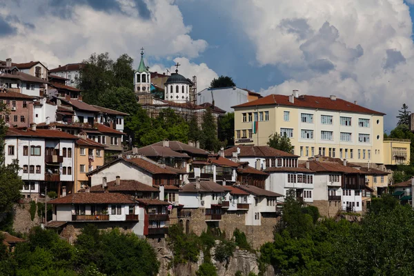 Uitzicht vanaf de stad veliko tarnovo — Stockfoto