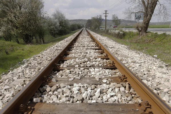 Calea ferată — Fotografie, imagine de stoc