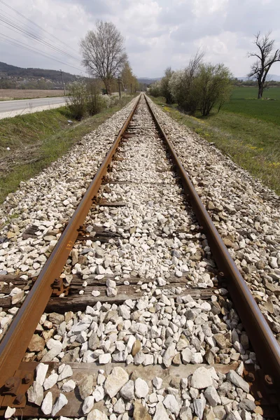 Calea ferată — Fotografie, imagine de stoc