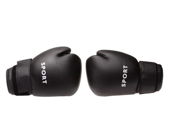 Dva Boxerské rukavice na bílém pozadí. — Stock fotografie
