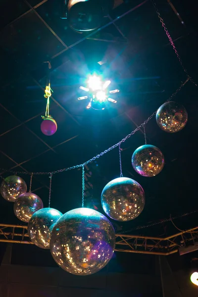 Spectacle de lumière disco, Lumières de scène — Photo