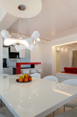Modern oturma odası.