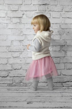güzel elbise, tatlı küçük kız
