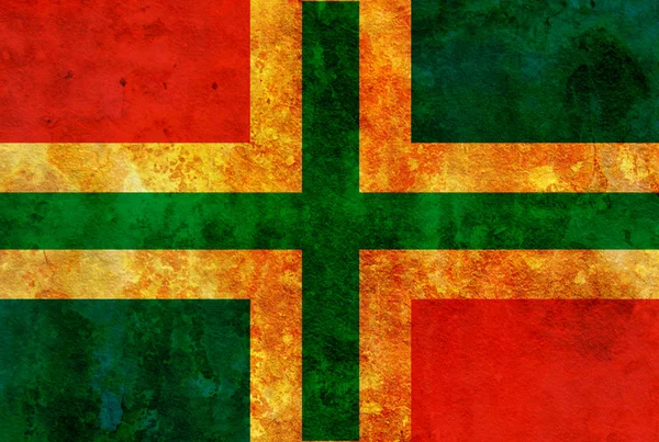 Groningen bölge bayrağı — Stok fotoğraf