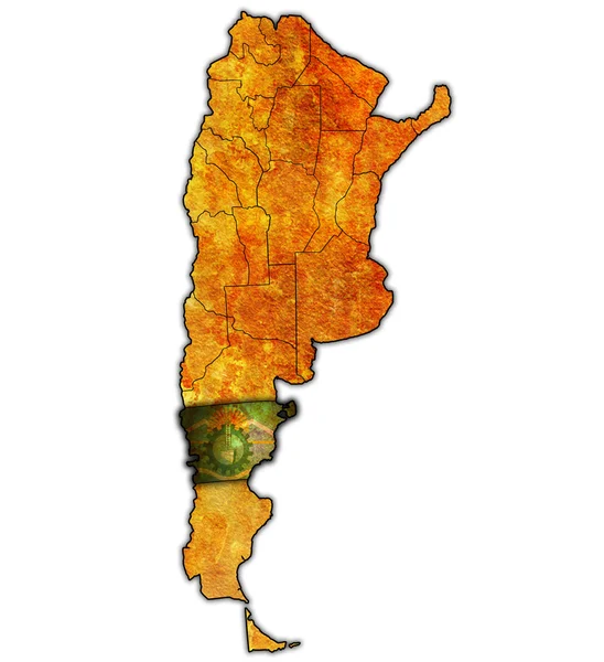 Území regionu Chubut v Argentině — Stock fotografie