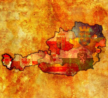 harita Avusturya Vorarlberg