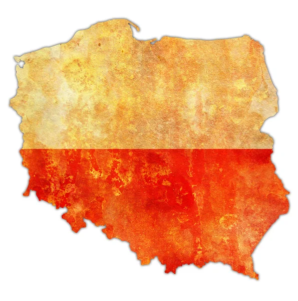 Poland administrative divisions — Stock Photo, Image