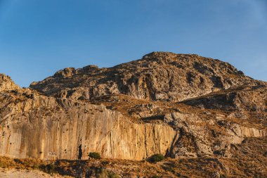 Mountain landscape in the Mediterranean basin on Crete