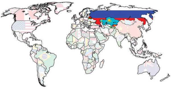 Commonwealth of Independent States — Stock Photo, Image