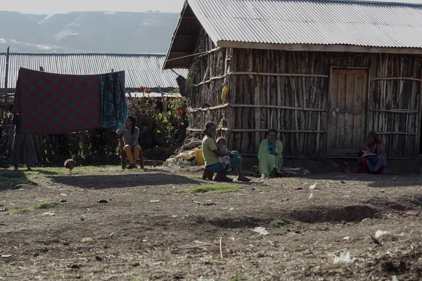 Village en Ethiopie — Photo