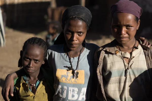 Kinderen in Ethiopië — Stockfoto