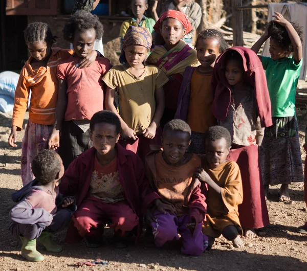 Kinderen in Ethiopië — Stockfoto