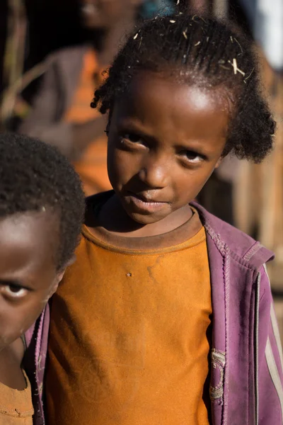 Crianças em etiópia — Fotografia de Stock