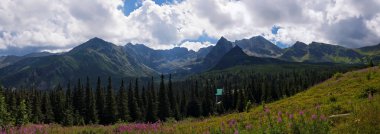 Panorama Polonya tatra Dağları