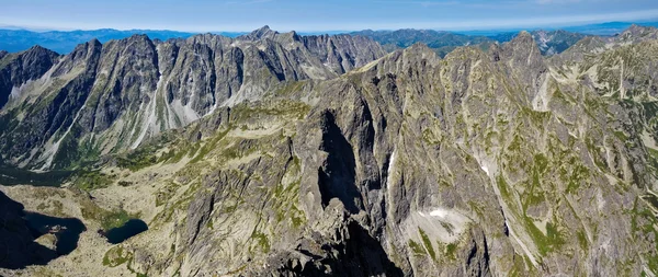 Panorama of Polish Tatra mountains — Stock Photo, Image