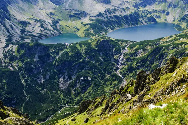 5 개의 연못은 Tatras에 폴란드어의 계곡 — 스톡 사진