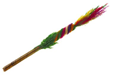 Beyaz arka plan üzerinde izole geleneksel Paskalya palm