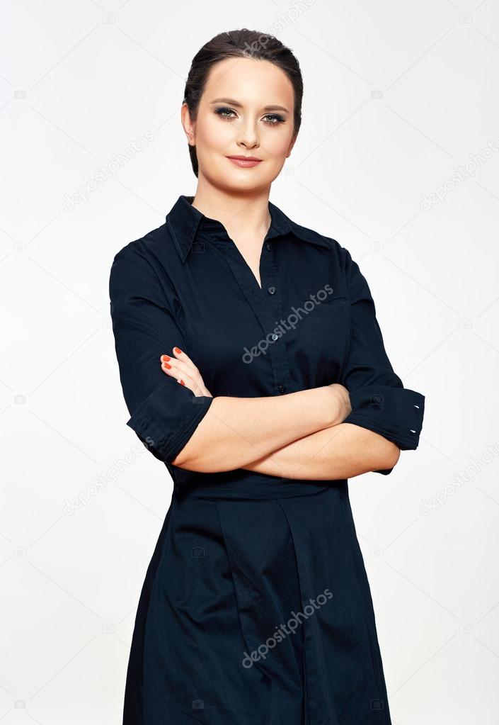 business woman with crossed arms