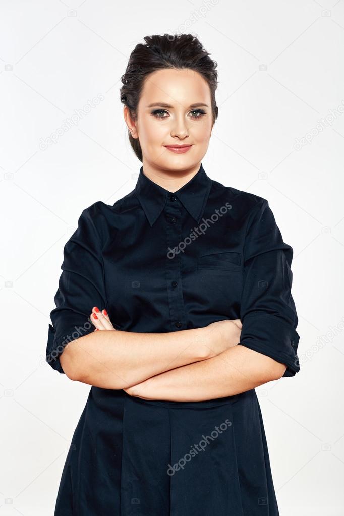 business woman with crossed arms