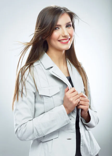 Mujer de negocios sonriente —  Fotos de Stock