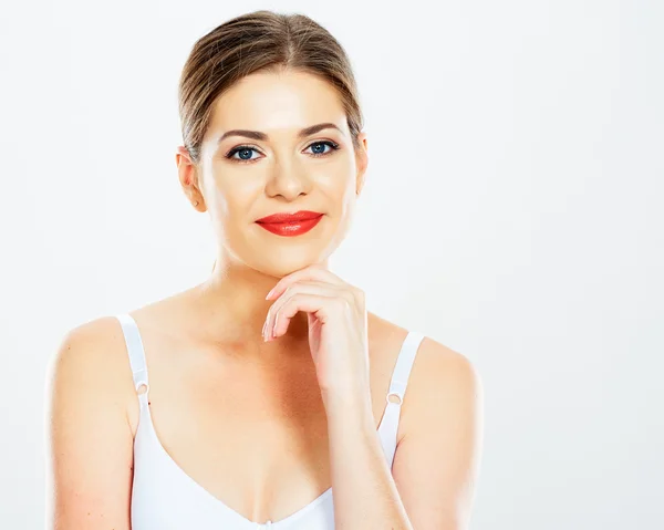 Joven mujer sonriente — Foto de Stock