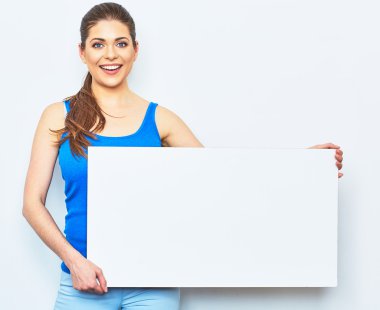 kadın holding tabela