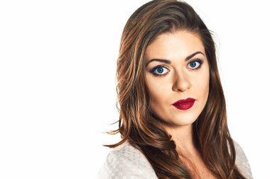 Genç güzel kadın.