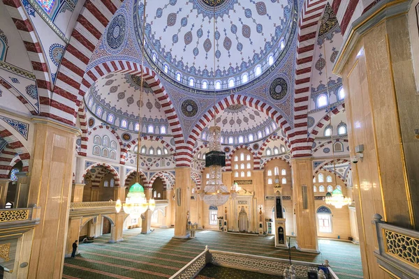 Mosquée Coeur Tchétchénie Grozny République Tchétchène Russie Photos De Stock Libres De Droits