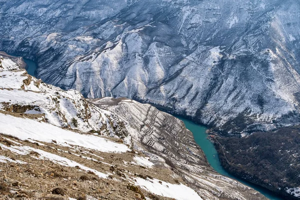 Canyon Sulak Montagnes Caucase République Daghestan Russie Photo De Stock