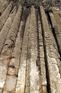Giants Causeway taşlara altıgen