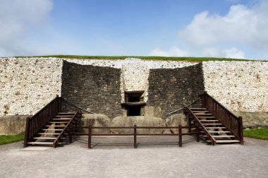 Boyne Vadisi'nde Newgrange detay