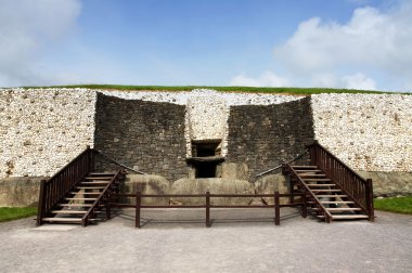 Detail of the Newgrange in the Boyne Valley clipart