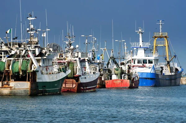 Fischerboote im Hafen von Howth, Howth (Dublin)) — Stockfoto