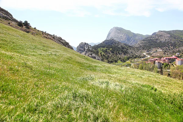 Il pendio della montagna. Crimea — Foto Stock