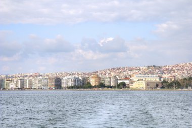 Şehir Thessaloniki Panoraması
