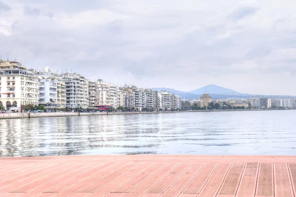 Панорама города Салоники — стоковое фото