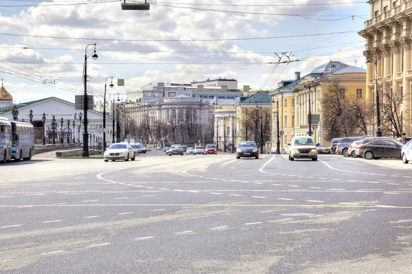 Moskou. Mokhovaya street — Stockfoto