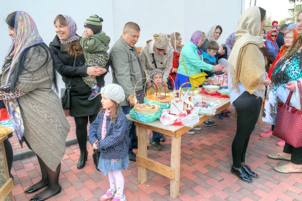 Velikonoční svátky. Posvěcení — Stock fotografie