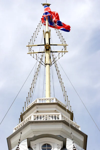 Peter and Paul Fortress, Flag Tower — Stock Photo, Image