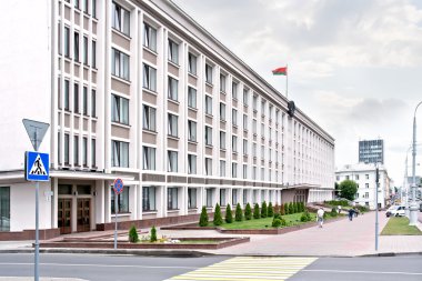 Gomel. Bölgesel yönetim kurulu Binası