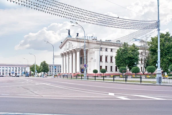 Gomel. Lenin Square — Stock Photo, Image
