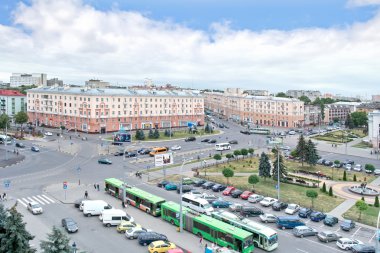 Gomel. İstasyon Meydanı