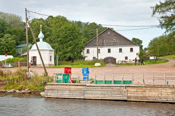 Muelle en la isla de Valaam —  Fotos de Stock