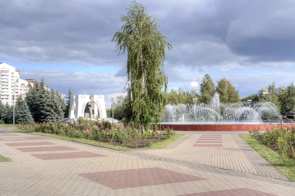 Belgorod. El complejo conmemorativo en la Plaza del Museo — Foto de Stock