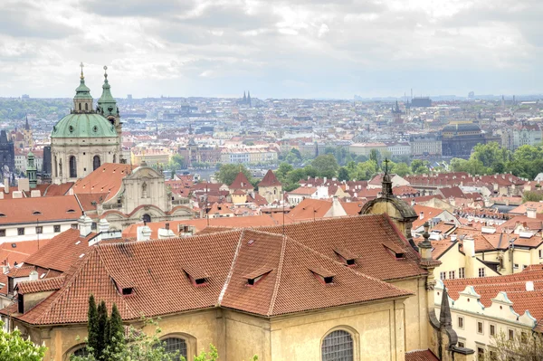 Panorama de la ciudad de Praga —  Fotos de Stock