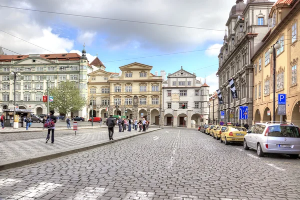 Krajobraz miasta. Ulice Pragi — Zdjęcie stockowe
